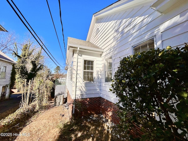 view of side of home