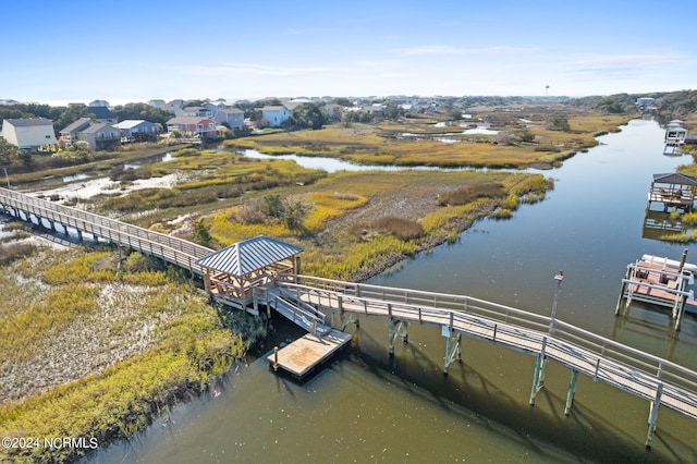 127 NW 19th St, Oak Island, NC 28465 - bird's eye view of a large body of water