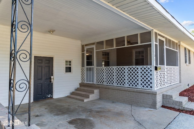 view of property entrance