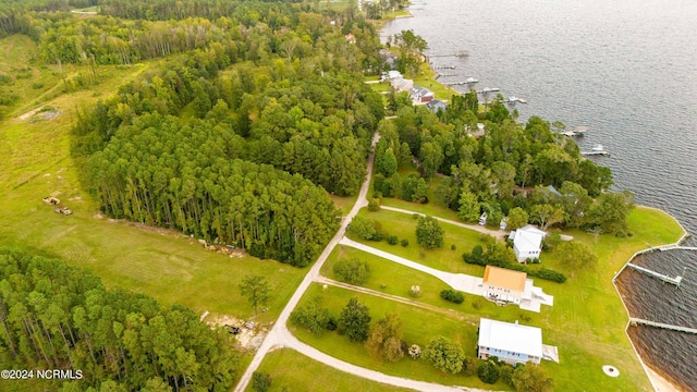 77 Indian Trl, Arapahoe, NC 28510 - aerial view of a large body of water