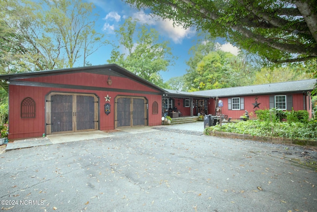 view of ranch-style house