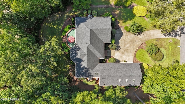 drone / aerial view