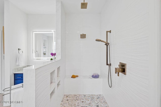 79 Bishop Branch Ln SE, Leland, NC 28451 - full bath featuring a tile shower