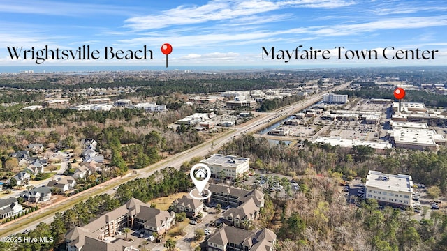 648 Village Park Dr Unit 203, Wilmington, NC 28405 - drone / aerial view