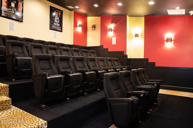 view of cinema room