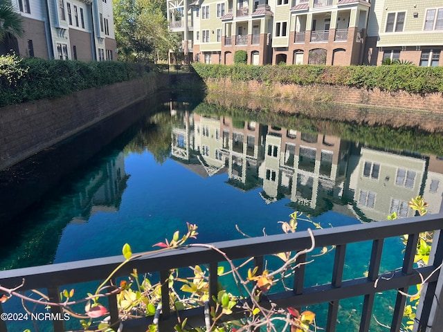 view of water feature