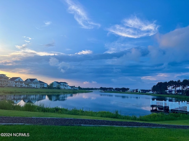 property view of water