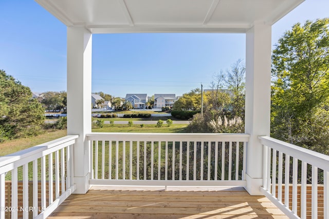 view of deck