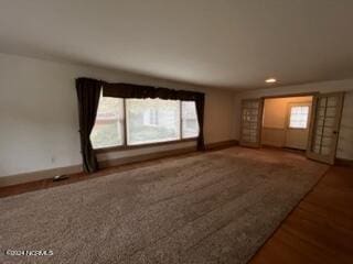 view of unfurnished living room