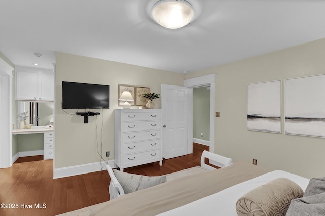 204 Van Riggs Rd, Hubert, NC 28539 - bedroom with wood finished floors and baseboards