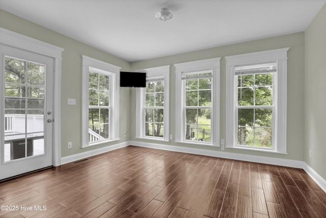 204 Van Riggs Rd, Hubert, NC 28539 - view of unfurnished sunroom
