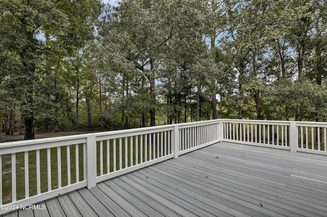 view of deck