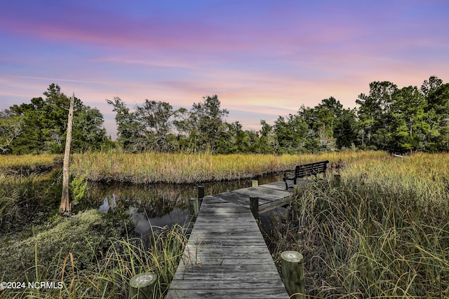 204 Van Riggs Rd, Hubert, NC 28539 - dock with a water view