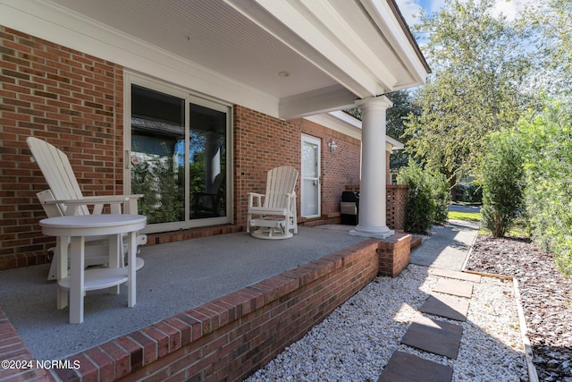 view of patio