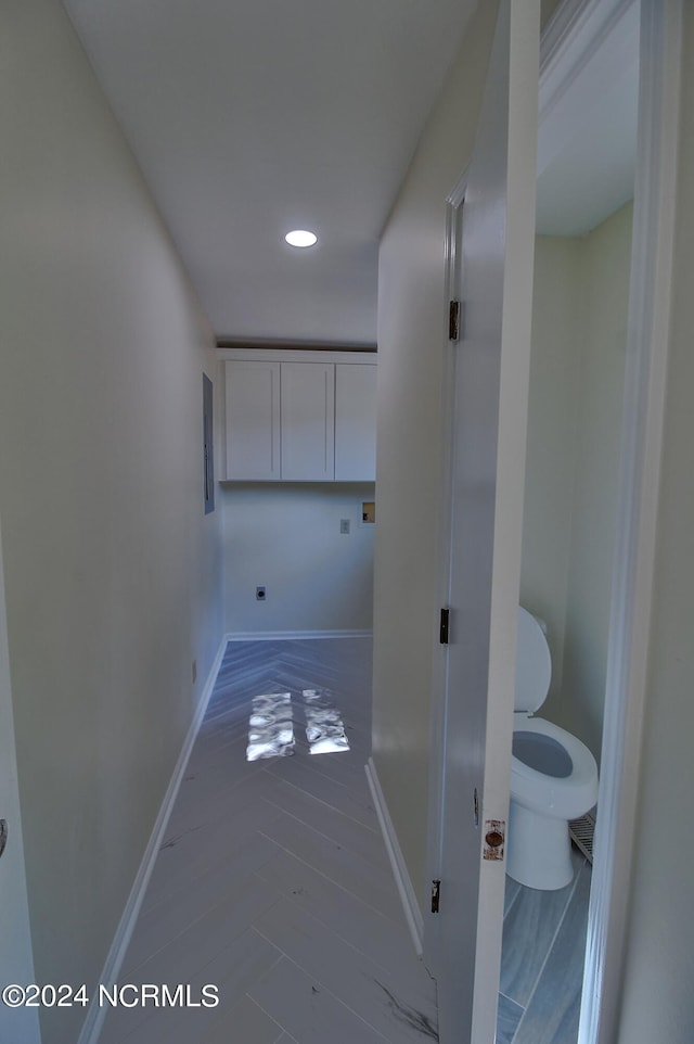 bathroom with toilet