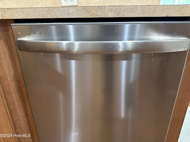 interior details featuring dishwasher