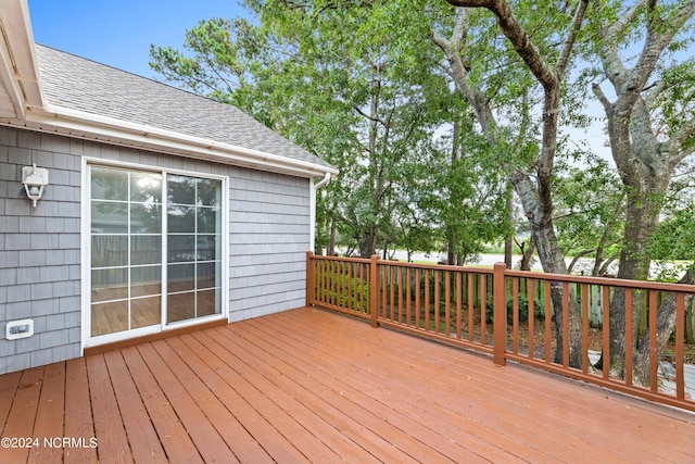 view of deck
