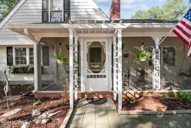 view of entrance to property