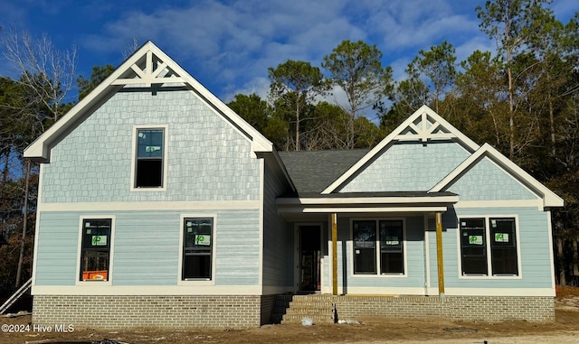 view of craftsman inspired home