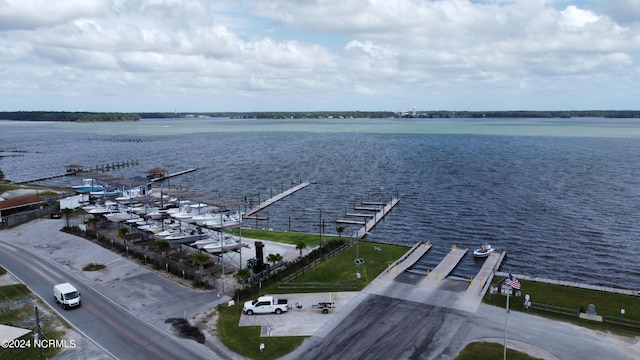 250 Riverside Dr, Sneads Ferry, NC 28460 - aerial view of a large body of water