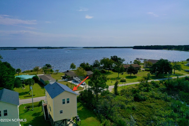 250 Riverside Dr, Sneads Ferry, NC 28460 - bird's eye view of a large body of water