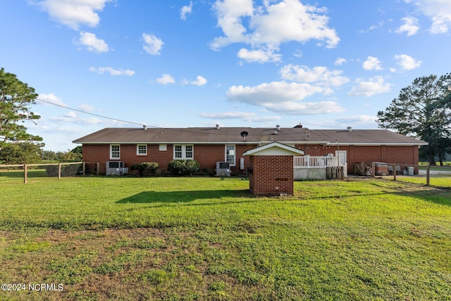 775 Gray Rd, Vanceboro, NC 28586 - back of property featuring brick siding