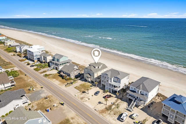 6615 W Beach Dr, Oak Island, NC 28465 - bird's eye view of expansive coastline