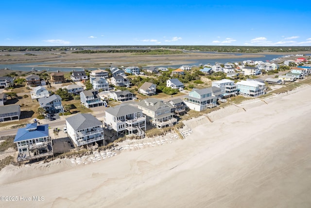 6615 W Beach Dr, Oak Island, NC 28465 - drone / aerial view of a large body of water