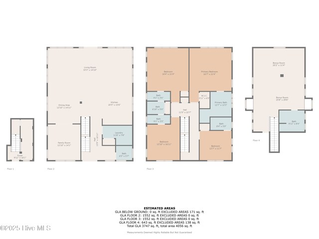 6615 W Beach Dr, Oak Island, NC 28465 - room layout