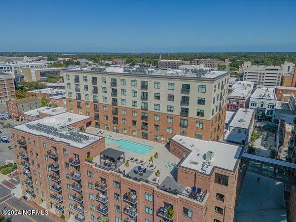 14 Grace St Unit 1111, Wilmington, NC 28401 - birds eye view of property featuring a city view