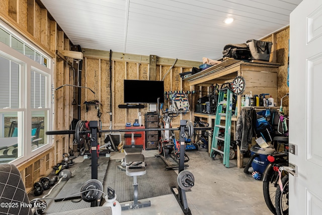 view of storage