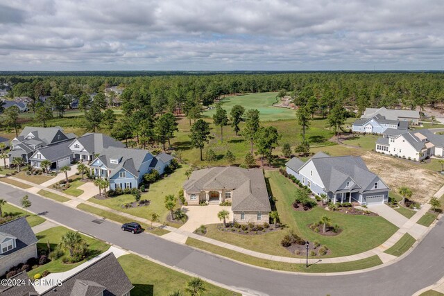 8711 Compass Pointe W Wynd Wynd NE, Leland, NC 28451 - bird's eye view featuring a residential view