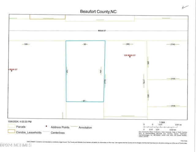 REID25181 Main St, Aurora NC, 27806 land for sale