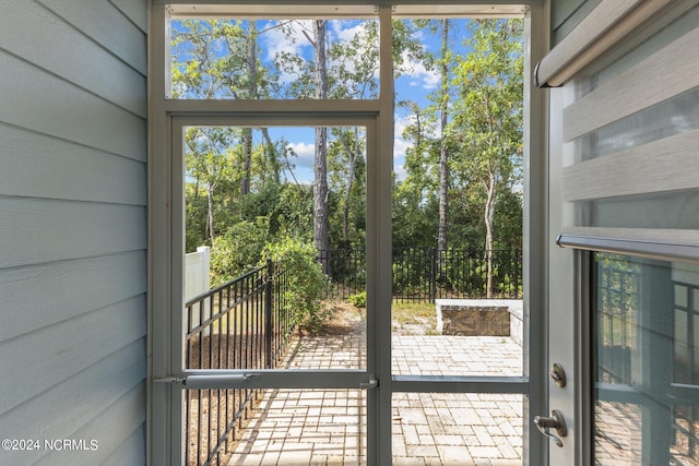 view of doorway