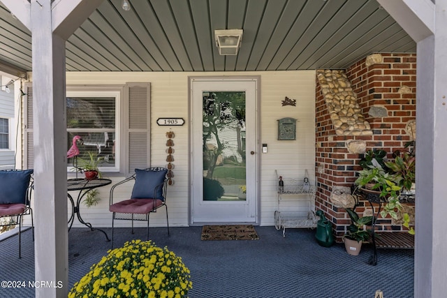 view of entrance to property