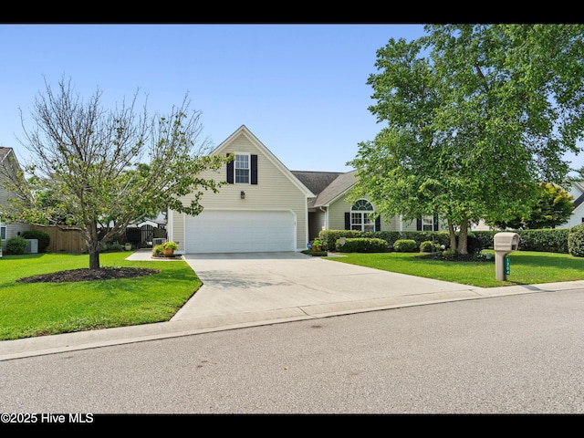 1204 Maple Ridge Rd, Wilmington, NC 28411 - view of front of home with concrete driveway and a garage