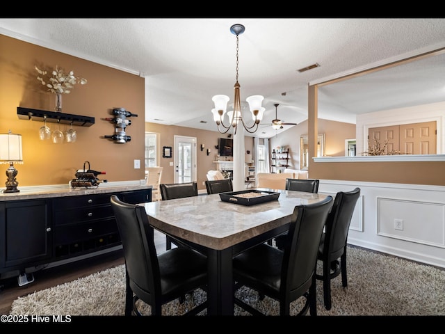 1204 Maple Ridge Rd, Wilmington, NC 28411 - dining room with a chandelier