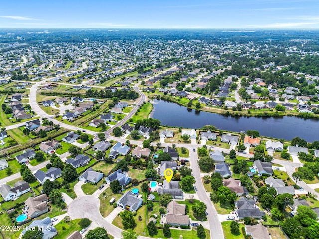 1204 Maple Ridge Rd, Wilmington, NC 28411 - aerial view of property and surrounding area with nearby suburban area