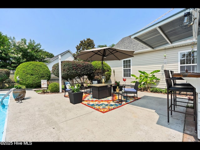 1204 Maple Ridge Rd, Wilmington, NC 28411 - view of patio / terrace featuring outdoor dining area