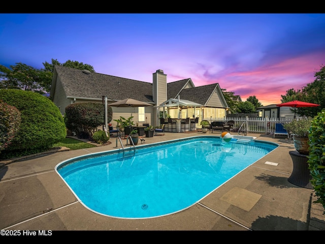 1204 Maple Ridge Rd, Wilmington, NC 28411 - view of pool featuring a patio
