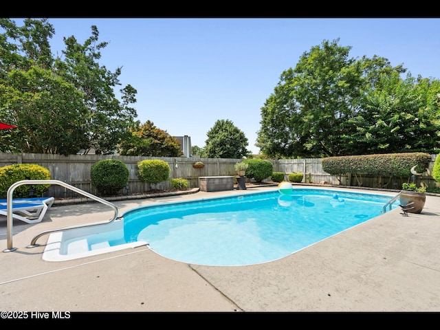 1204 Maple Ridge Rd, Wilmington, NC 28411 - view of swimming pool featuring a patio area and a fenced backyard