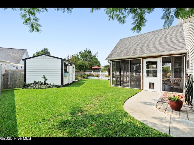 1204 Maple Ridge Rd, Wilmington, NC 28411 - view of yard featuring a sunroom
