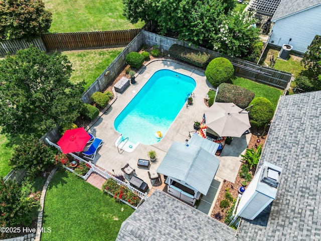 1204 Maple Ridge Rd, Wilmington, NC 28411 - view of pool featuring a fenced backyard