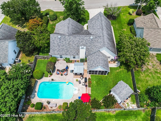 1204 Maple Ridge Rd, Wilmington, NC 28411 - view of subject property featuring a pool