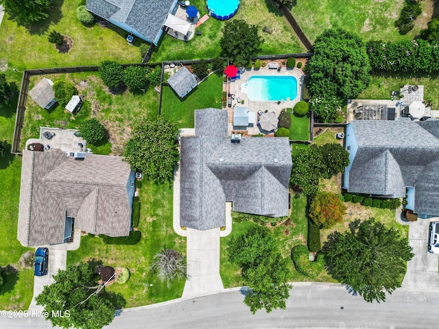 1204 Maple Ridge Rd, Wilmington, NC 28411 - aerial view of a pool