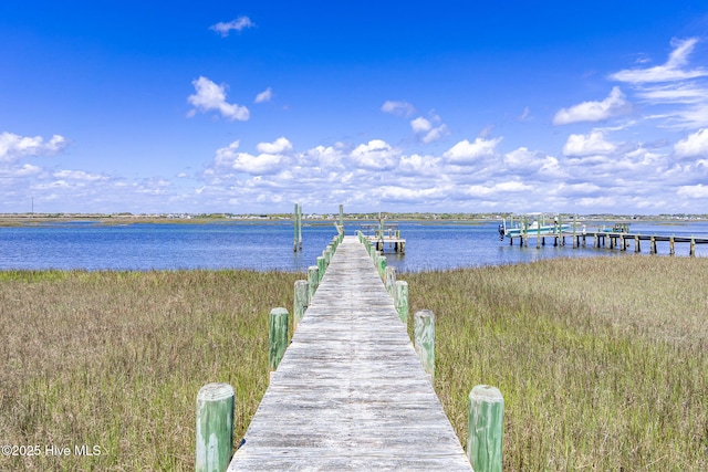 10002 Coast Guard Rd, Emerald Isle, NC 28594 - dock with a water view