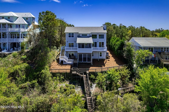 10002 Coast Guard Rd, Emerald Isle, NC 28594 - aerial view of property and surrounding area