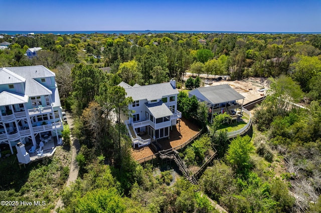 10002 Coast Guard Rd, Emerald Isle, NC 28594 - bird's eye view of a forest