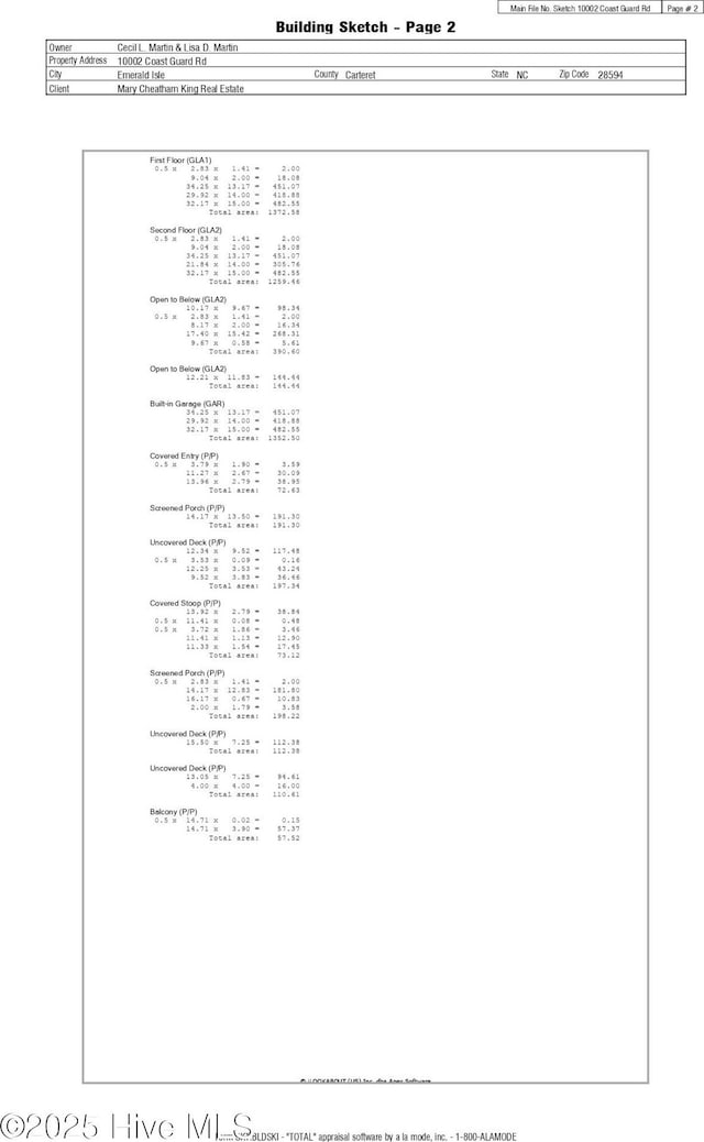 10002 Coast Guard Rd, Emerald Isle, NC 28594 - view of miscellaneous document