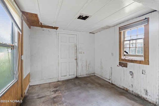 3370 Rocky Hock Rd, Edenton, NC 27932 - unfurnished room with concrete floors